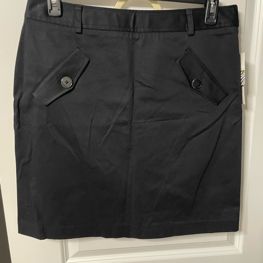 Dana Buchman Black Pencil Skirt